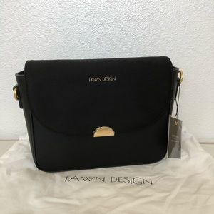 Fawn Design Black Shoulder Bag